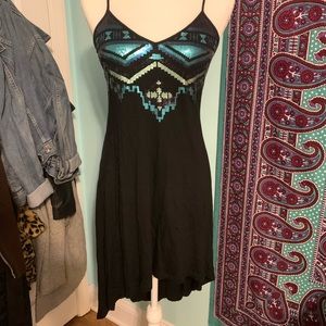 Express: Sequin High-Low Dress